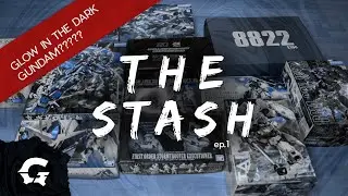 THE STASH EP.1 [Glow in the Dark Gundam UNBOXING]