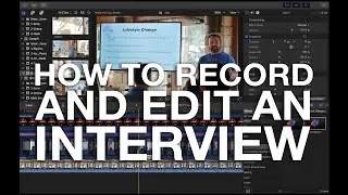How to record and edit an interview/presentation ?
