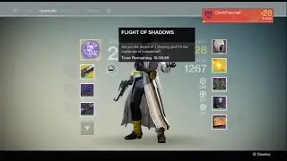 Destiny - How To Get The Flight Of Shadows Consumable!