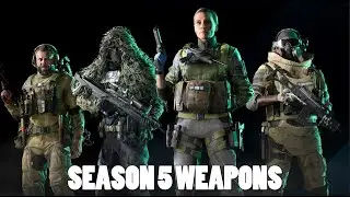 Season 5 weapons shown off for the first time - Battlefield 2042
