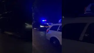 Police pursuit siren manual horn