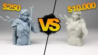 Comparing $10,000 to $250 3D printers using Fiverr!
