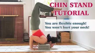 CHIN STAND TUTORIAL! For the strong but not so bendy! 🥳