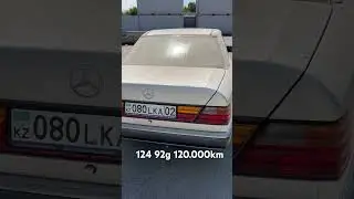 Mercedes w124 1992g 120.000 км