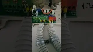 Подключение электромеханического клапана к МДУ (клапан с мотором для закрытия и открытия)