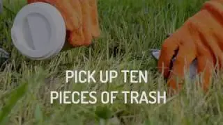 #HappyActs: Pick Up Ten Pieces of Trash