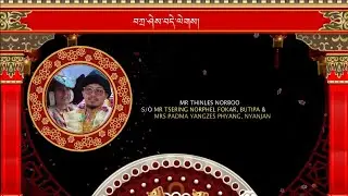 LADAKHI TRADITIONAL WEDDING ( BAKSTON CEREMONY) AT PHYANG