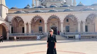 Chechnya, Grozny. Three mosques: Pride of Muslims, Heart of Chechnya, Mother's Heart, Grozny City