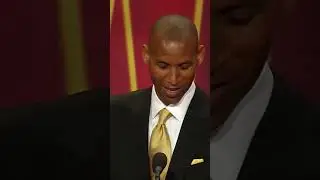 Reggie Miller's Hall of Fame Speech about Michael Jordan 