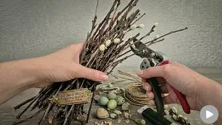 I created a masterpiece from branches and jute! A decor idea you'll want to repeat 🌿💎