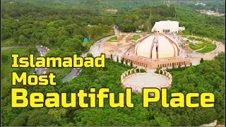 Beautiful Drone video of Pakistan Monument Islamabad | Travel to Islamabad