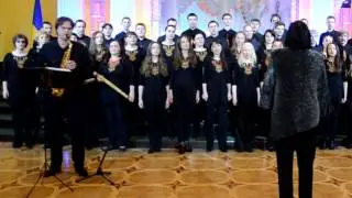 Salve Regina - music Lars Yansson - Saxophone solo by Yuriy Fedorenko