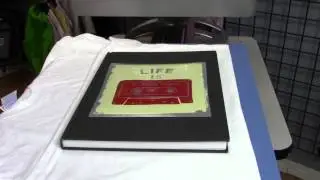 How to Print on a Journal or Book | OKI920WT and Digital HeatFX [New Paper Time & Temps]