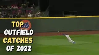 MLB Best Outfield catches of 2022 | Catch probability of 5% in most plays | Statcast