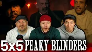THE PLAN IS SET | Peaky Blinders 5x5 'The Shock' First Reaction!