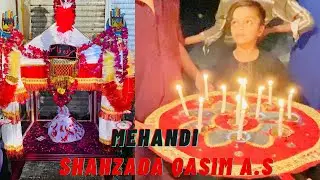 Mehandi shahzada Qasim a.s 😭||  Azadari matam hi matm 😢 || Ali’s world