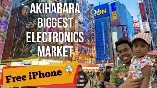 Wow! Iphone for FREE... | Electronic City in Tokyo | Akihabara, Japan