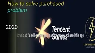 How to solve download failed because you may not have purchased this app...... don't skip the video