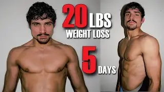Extreme Water Cut | 20lbs in 5 Days | Drug Free