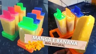 PICOLÉ Caseiro de FRUTAS Saudável |ORGANIZANDO A SOBREMESA DA Semana.
