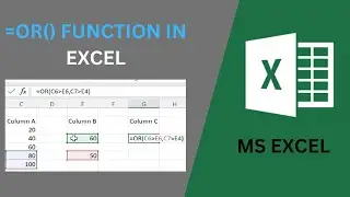 OR Function | OR Function in Excel