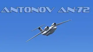 Landing the Antonov AN-72 at Entebbe Airport Kampala Uganda