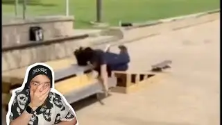 Terrifying Skateboarding Fails Reactions