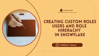 Day117:  Creating Custom Roles, Users and Role Hierarchy in Snowflake