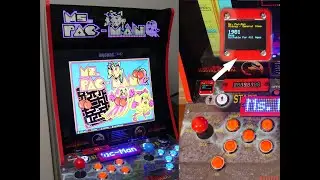 Arcade1Up Mod with LED Marquee & Sub-Displays