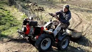 ZMT 4x4 mini tractor Тест редуктора для мотоблока