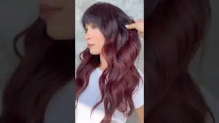 🍒 Cherry Cola Hair Color 😍 FULL FORMULA 