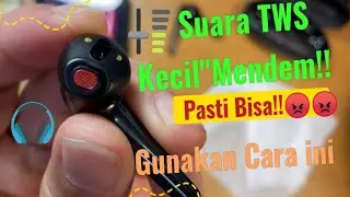 TWS Suara Kecil/Mendem,Mudah Murah Dengan Terik Murahan Ini!! Semua Pasti Bisa💪💪 #TerikTWS