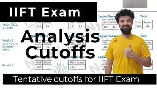 IIFT First Cut Analysis | High Difficulty Cutoffs might fall | Open OBC EWS SC ST PWD Cutoffs IIFT