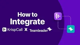 Boost Productivity with KrispCall & Teamleader INTEGRATION | Simplify Your Workflow