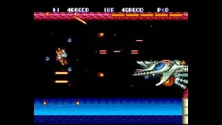 Side Arms Hyper Dyne (TG16/PCE) Playthrough/Longplay