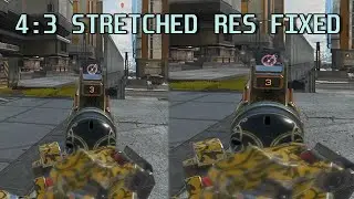 4:3 Stretched Res no Black Bars in Apex Legends (Nvidia Scaling method)