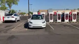 Tesla supercharger, Glendale, AZ