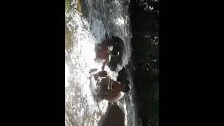 Hidden cam - hot sun river bath - jelari