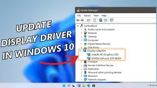 How to Update Display Driver in Windows 10 | How to Update Drivers in Windows 11 or 10 (2023)