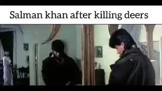 Salman after killing black buck