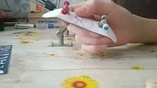 сделал деку из бумаги