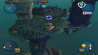 Worms 3D gameplay