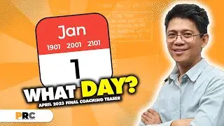 How to FIND the day of a date | Final Coaching for April 2023 CE Board Exam | Teaser