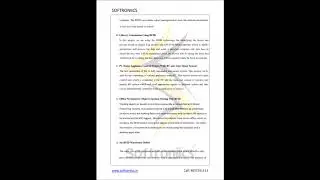 Embedded project list