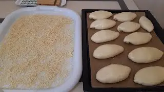 How to cook cabbage pies/In the oven/Homemade noodles/Dough recipe/