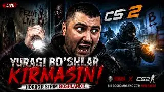 💀 YURAGI BO'SHLAR KIRMASIN! (Jonli Efir!)