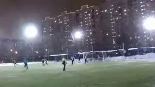 Поверил в левую:) Мой гол Авто-Стандарту