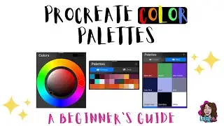 Procreate Color Palettes For Beginners: A Guide for Coloring Book Page Creators | Easy Tutorial