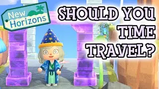 Is Time traveling Cheating? | Animal Crossing New Horizons