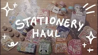 🌷 stationery haul | aliexpress 📦